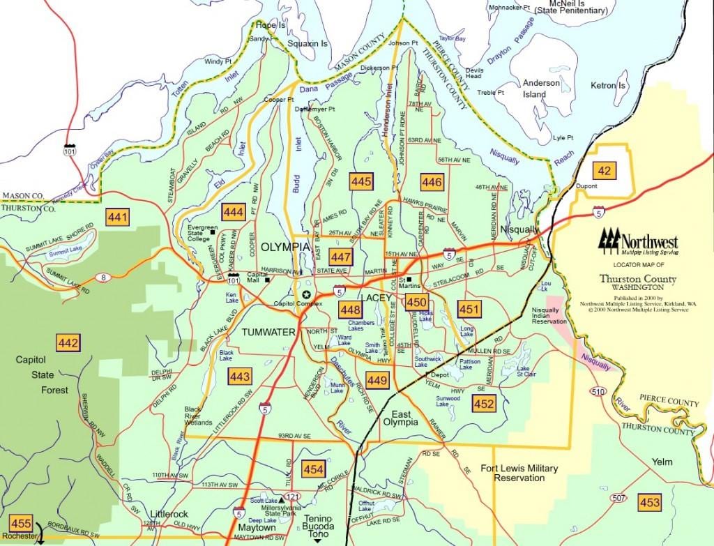 地図のボストン郡
