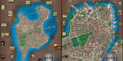 地図のボストン1776