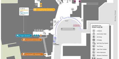 こども病院ボストンの地図