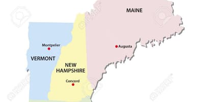 地図の新しいイギリスの国
