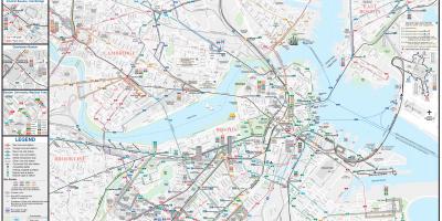 MBTAバス-地図