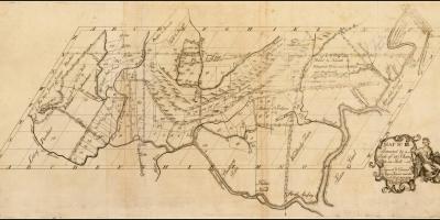 地図の植民地ボストン